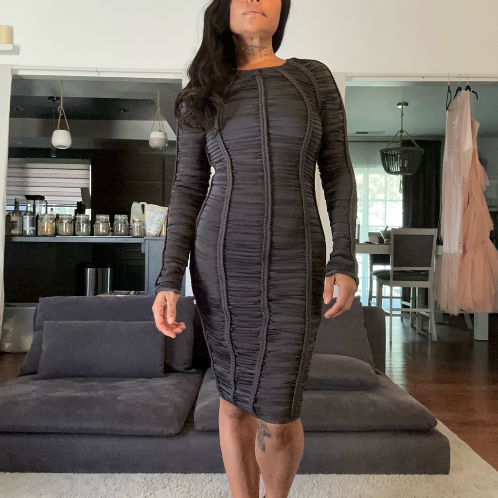 Elegant House Of Cb Black Bodycon Dress